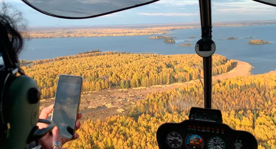 Вертолет Robinson R-44